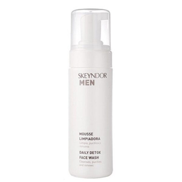 Очищаючий мус для вмивання потрійної дії Skeyndor Men Daily detox face wash 150 мл