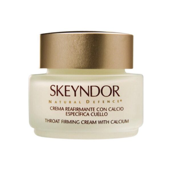 Зміцнюючий крем з кальцієм для шиї і декольте Skeyndor Natural Defence Throat Firming Cream With Calcium 50мл