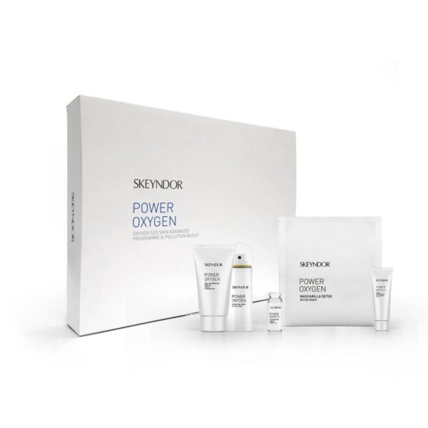 Професійна програма Детокс Оксигенація Захист від забруднень  Skeyndor Power Oxygen PRO, Набір 6 процедур
